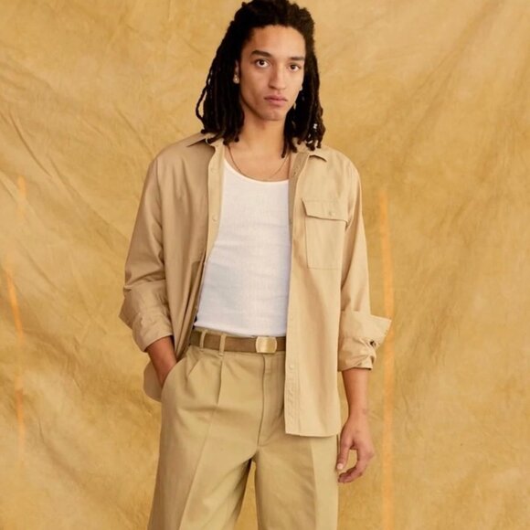 Dockers x Transnomadica Button-Up Shirt Harvest Gold